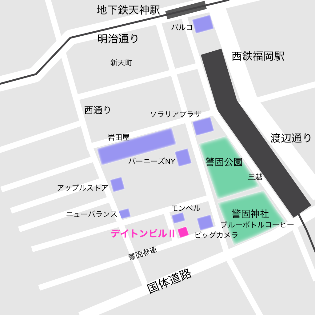 天神地図